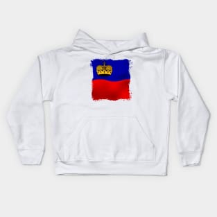 Liechtenstein Artwork Kids Hoodie